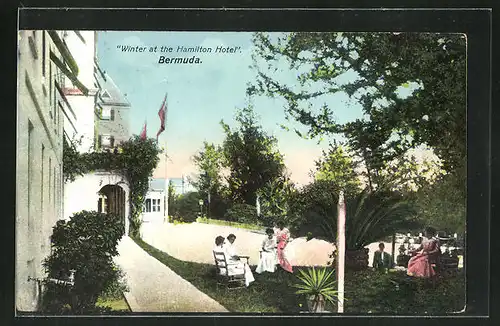 AK Bermuda, Winter at the Hamilton Hotel