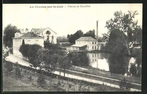 AK La Chartre-sur-le-Lois, Filature de Crousilles