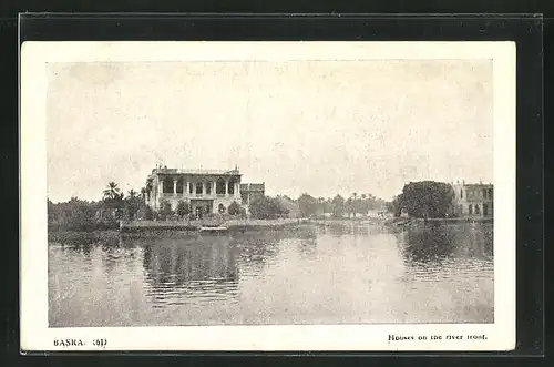 AK Basra, Houses on the river front