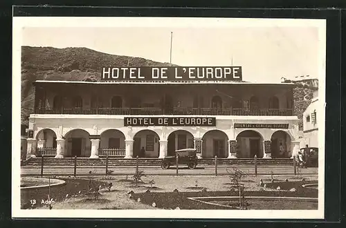 AK Aden, Hotel de l`Europe