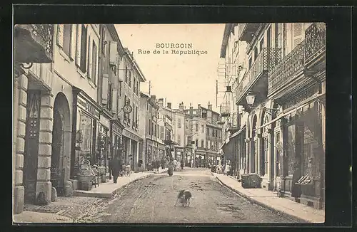 AK Bourgion, Rue de la République