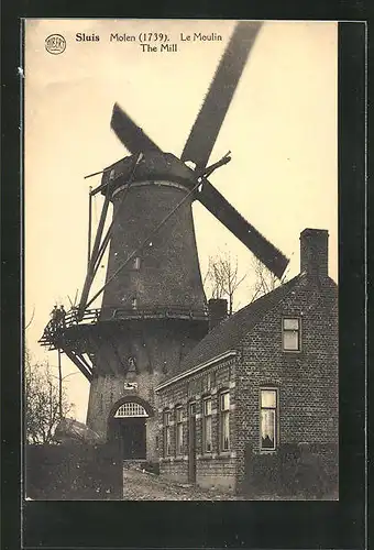 AK Sluis, Molen, Windmühle