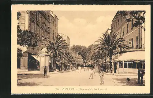 AK Ajaccio, L'Avenue du Ier Consul