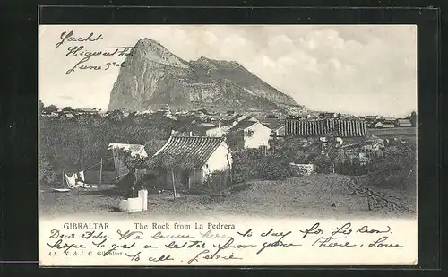 AK Gibraltar, The Rock from La Pedrera