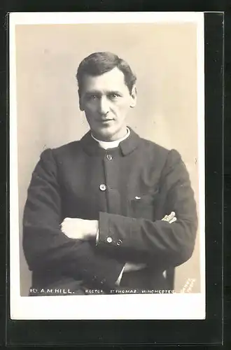 AK Portrait Rector St. Thoams, Rev. A. M. Hill
