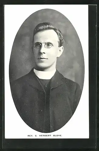 AK Portrait Rev. G. Herbert Bloye