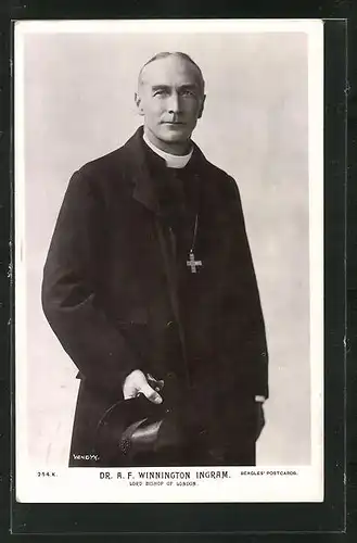 AK Lord Bishop of London, Dr. A. F. Winnington Ingram, Geistlicher