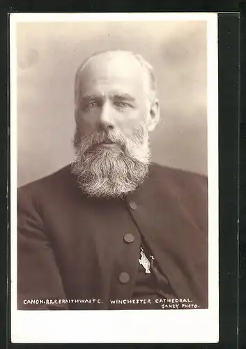 AK Geistlicher Canon P. R. P. Braithwaite, Winchester Cathedral