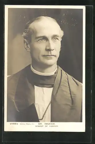 AK Portrait Dr. Ingram, Bishop of London