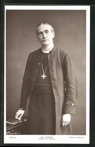 AK Portrait Dr. Ingram, Bishop of London