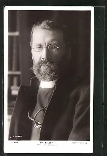 AK Portrait Dr. Talbot, Bishop of Southwark