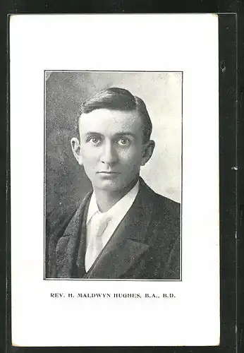 AK Reverend H. Maldwyn Hughes, B. A., B. D., Geistlicher