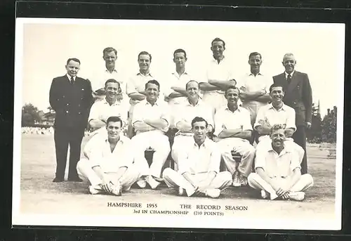 AK Winchester, Mitglieder des Cricket-Teams 1955