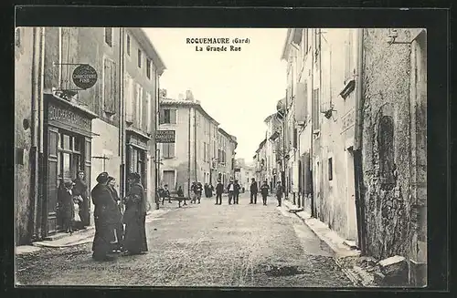 AK Roquemaure, La Grande Rue