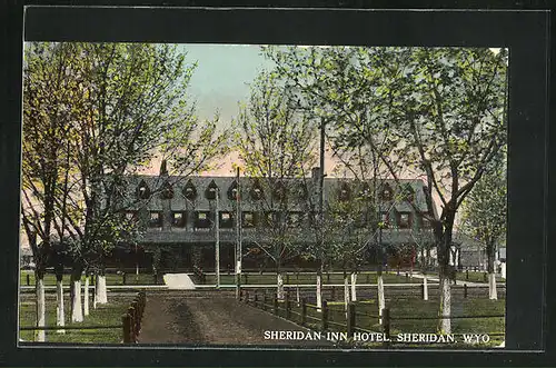 AK Sheridan, WY, Sheridan Inn Hotel