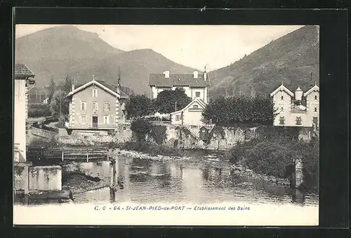 AK St-Jean-Pied-de-Port, Etablissement des Bains