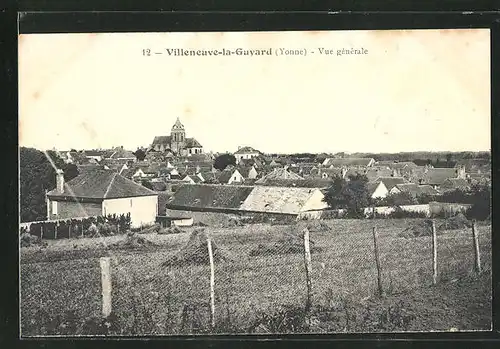 AK Villeneuve-la-Guyard, Vue generale