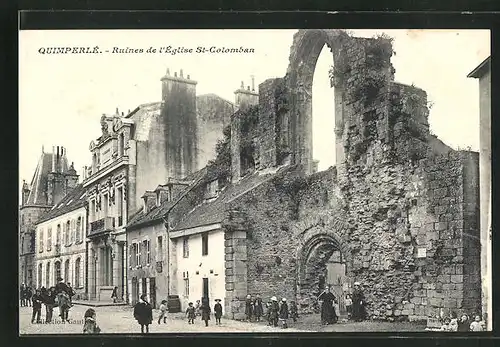 AK Quimperle, Ruines de l'Eglise St-Colomban