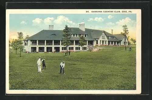 AK Erie, PA, Khakhwa Country Club