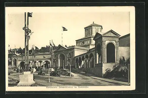 AK Barcelona, Exposicion Internacional 1929, Palacio de las Artes Graficas