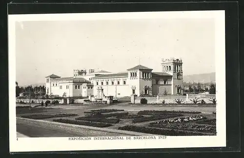 AK Barcelona, Exposicion Internacional 1929, Pabellon del Estado