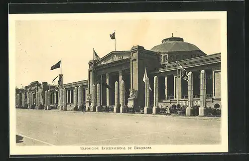AK Barcelona, Exposicion Internacional 1929, Palacio de la Metalurgia