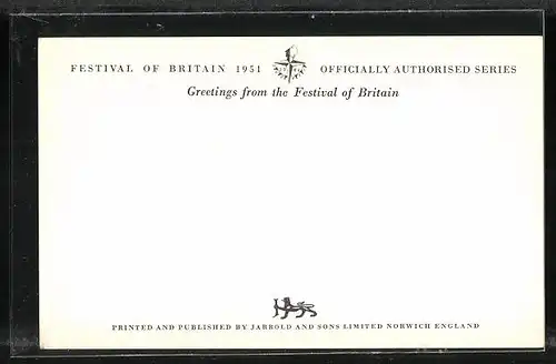 AK London, Festival of Britain 1951, South Bank Exhibition, South Bank Floodlit, Ausstellung