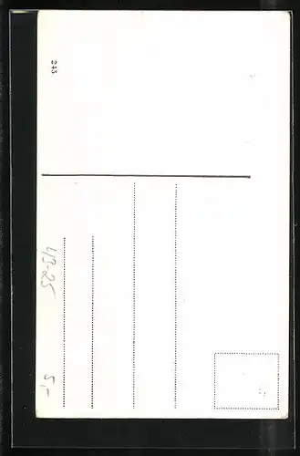 Künstler-AK J. G. B.: Gruss von der Sängerfahrt