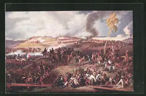 AK Bataille de la Moskowa, 7 Septembre 1812, nach Gemälde von Ch. Langlois
