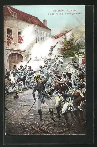 AK Waterloo, Attaque de la Ferme d`Hougoumont