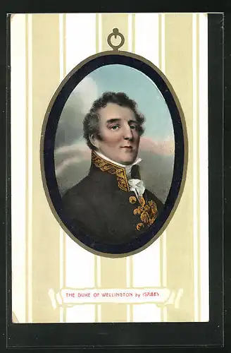 AK The Duke of Wellington, Gemälde nach Isabey