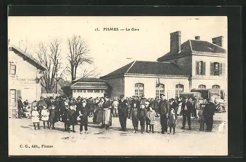 AK Fismes, La Gare