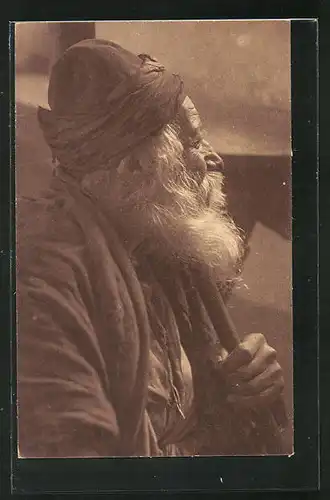 AK 110 Jahre alter Jude aus Tiberias