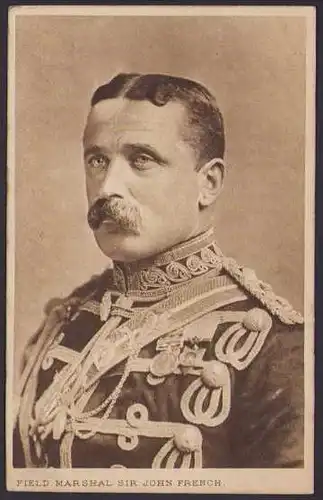 Relief-AK Field Marshal Sir John French in Uniform