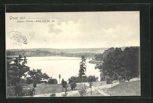 AK Chorin, Kloster Chorin, Blick auf den See