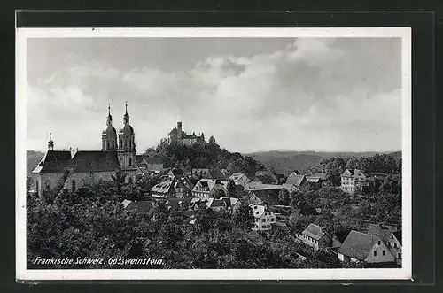 AK Gössweinstein / Fränkische Schweiz, Teilansicht