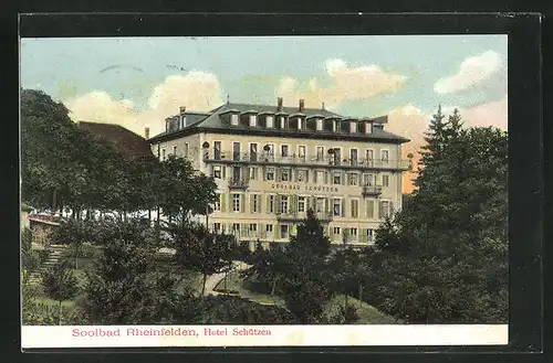 AK Rheinfelden, Hotel Schützen