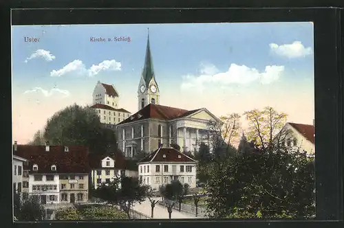 AK Uster, Kirche und Schloss