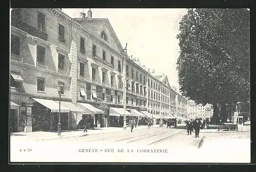 AK Geneve, Rue de la Corraterie