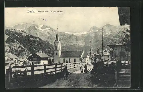 AK Lenk, Kirche und Wildstrubel