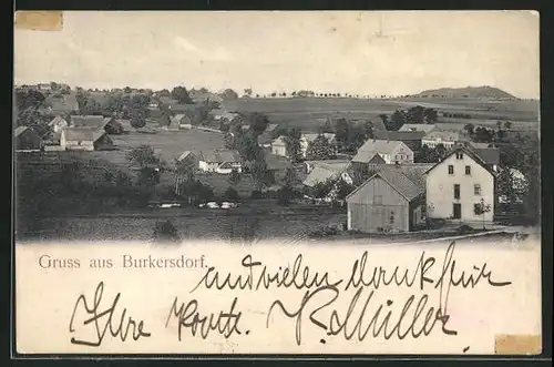 AK Burkersdorf, Teilansicht