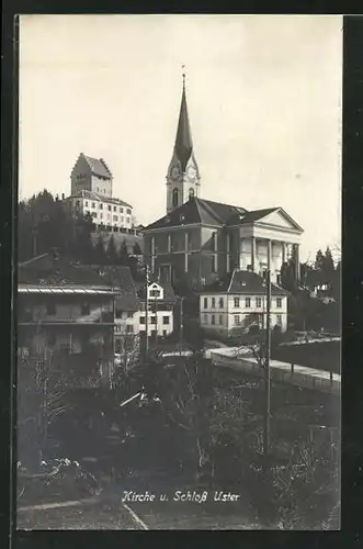 AK Uster, Kirche und Schloss