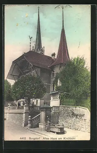 AK Burgdorf, Altes Haus am Kirchbühl