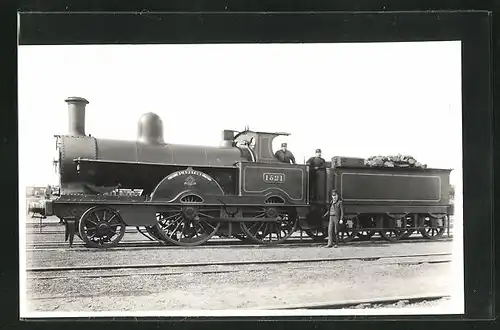 AK Englische Eisenbahn-Tenderlokomotive No. 1521 Gladstone