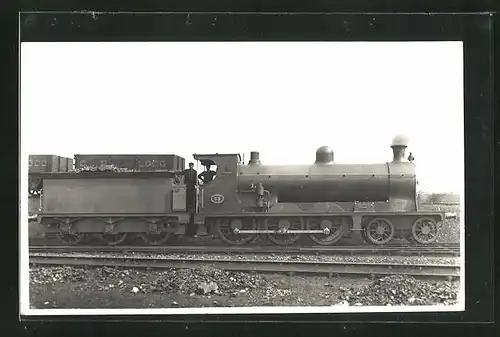 Foto-AK Englische Eisenbahn, Lokomotive No. 55