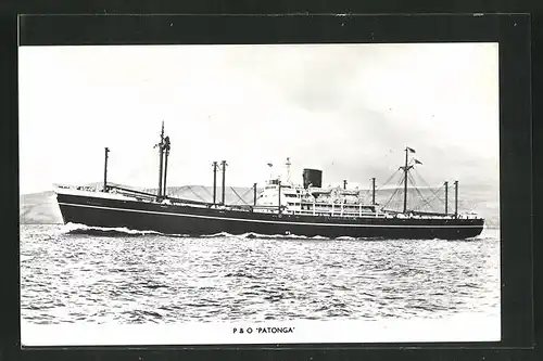 AK Passagierschiff Patonga bei der Hafeneinfahrt