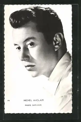 AK Schauspieler Michel Auclair im Portrait