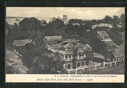 AK Lagos, Bird`s-Eye View from Oil Mill Street