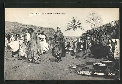 AK Dahomey, Marche á Porto-Novo