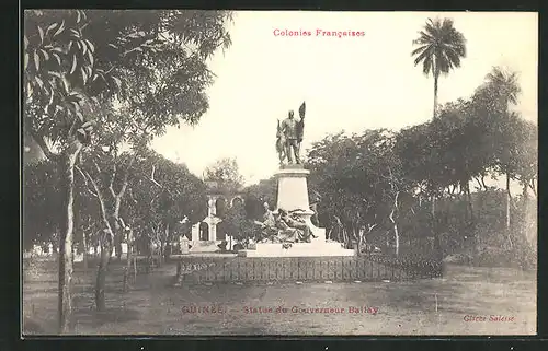 AK Guinée, Statue de Gouverneur Ballay